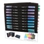 Watercolour Dual Tip Brush Markers and Caddy 36 Pack image number 1