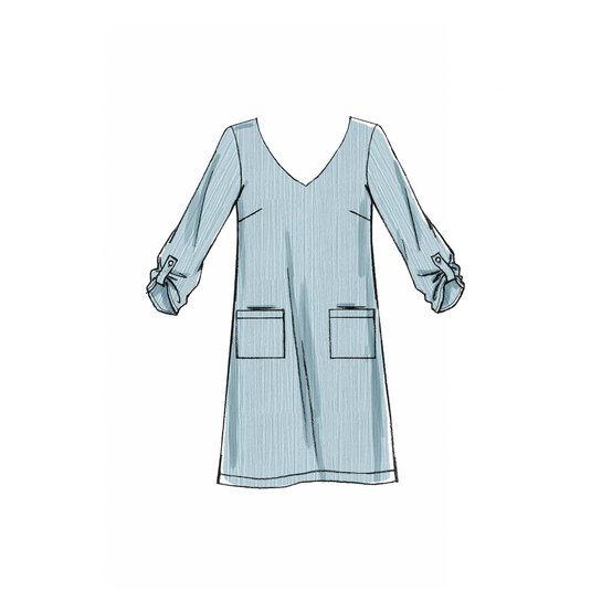 McCall&rsquo;s Women's Dress and Belt Sewing Pattern M7120 (L-XXL) image number 5