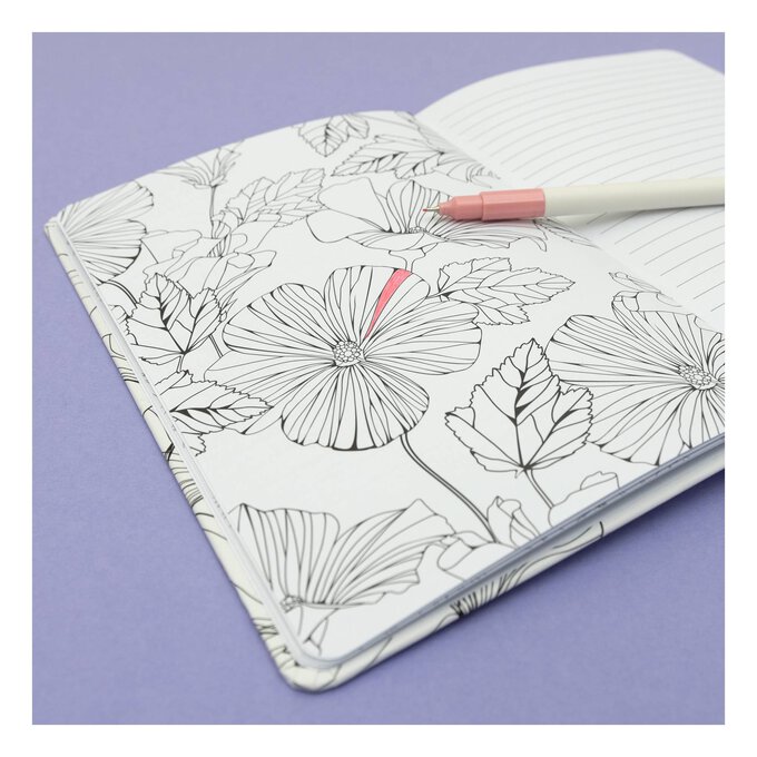 Floral Colouring Journal image number 3