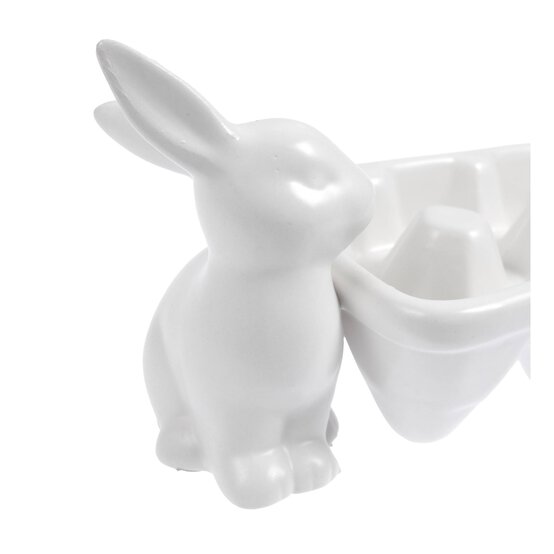 Ceramic Bunny Egg Tray 19cm image number 3
