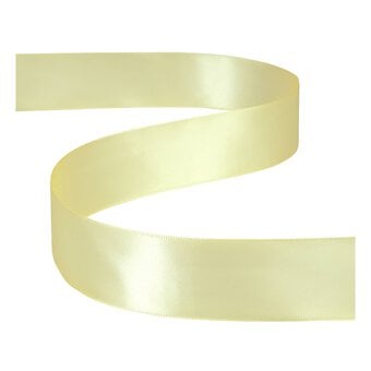 Baby Maize Double-Faced Satin Ribbon 36mm x 5m image number 2