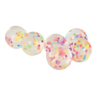 Confetti Bounce Balls 8 Pack