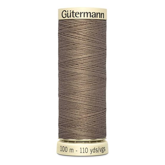 Gutermann Beige Sew All Thread 100m (160) image number 1