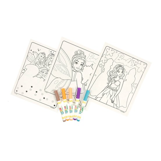 Crayola Barbie Color Wonder Colouring Set image number 5
