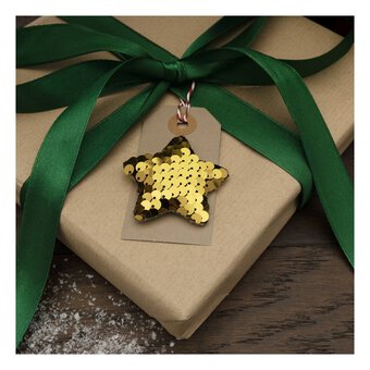 Gold Sequin Star 5cm