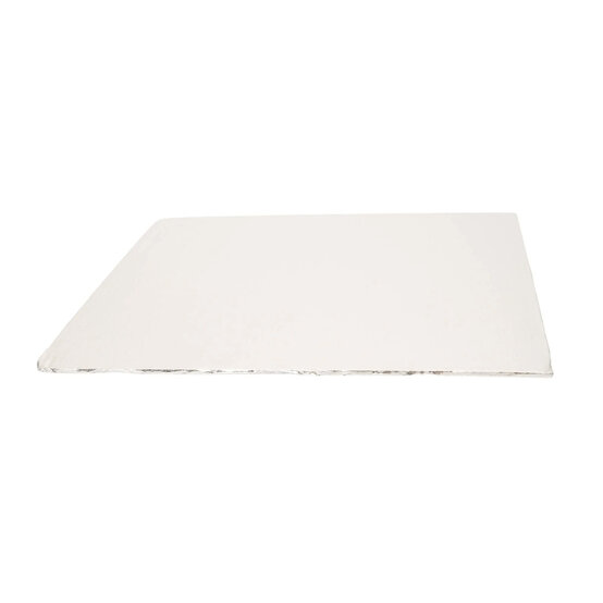 Silver Square Double Thick Card Cake Board 16 Inches image number 4