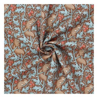 Tilda Hibernation Squirrel Dreams Hazel Fabric by the Metre