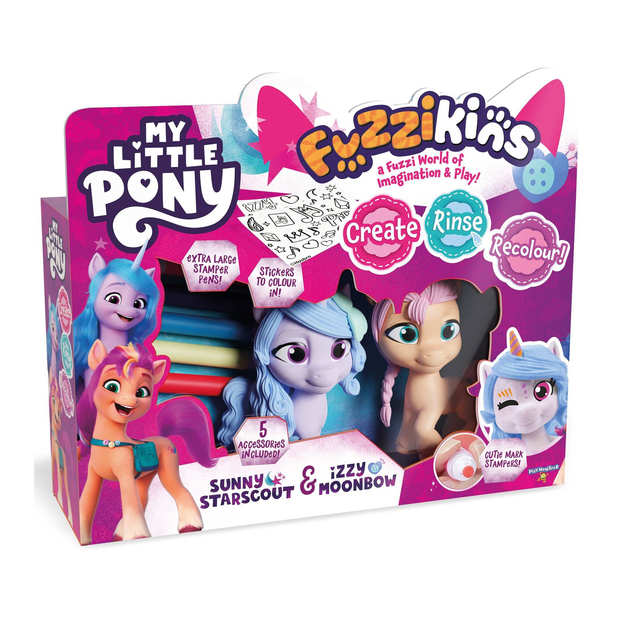 MY LITTLE PONY　プロモ　2パック My Little Pony Fuzzikins Sunny and Izzy 2 Pack | Hobbycraft