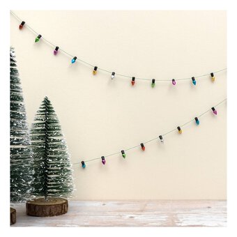 Mini Fairy Light String Garland 2m