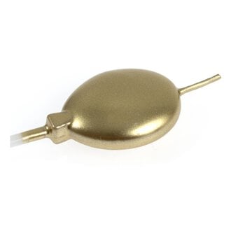 Whisk Gold Balloon Candles 4 Pack