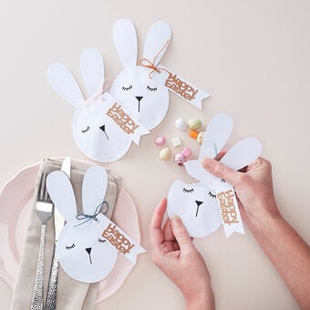 Cricut: How To Make Easter Bunny Favours