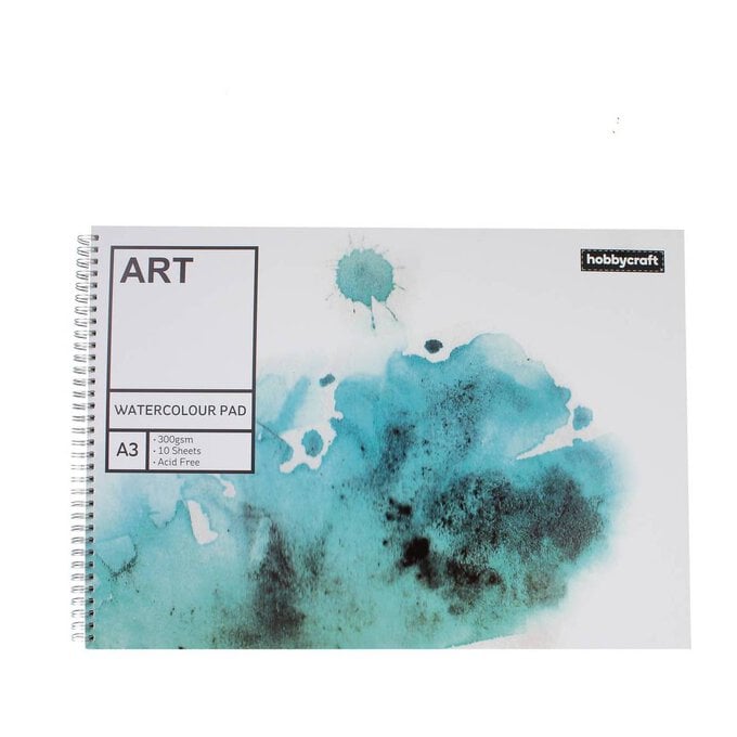 Watercolour Paper Pad A3 10 Sheets