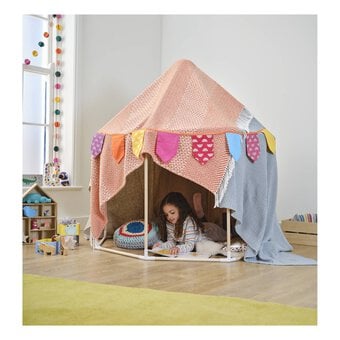 Make Your Own Tent Wooden Den Kit image number 3