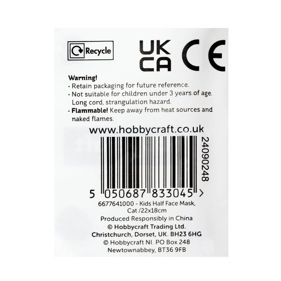 Cat Paper Mache Mask image number 5