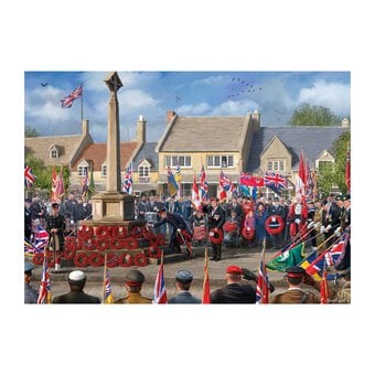 Falcon Remembrance Sunday Jigsaw Puzzle 1000 Pieces