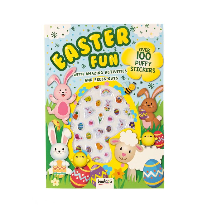 Easter Fun Puffy Sticker Book Hobbycraft