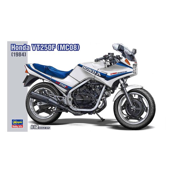 Hasegawa Honda VT250F MC08 Model Kit 1:12 image number 1