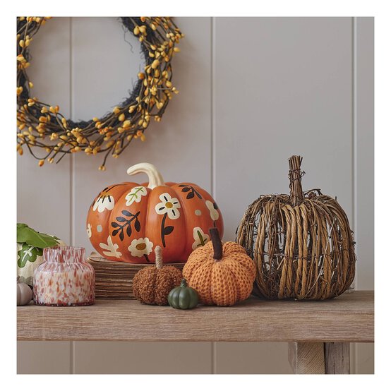 Ceramic Pumpkin 18cm image number 3