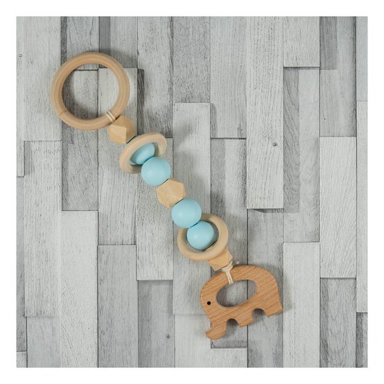 Trimits Wooden Elephant Craft Ring 6cm image number 4