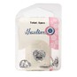 Hemline Crystal Heart Shaped Buttons 5 Pack image number 2
