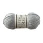 Women's Institute Grey Soft and Silky 4 Ply Yarn 100g image number 1