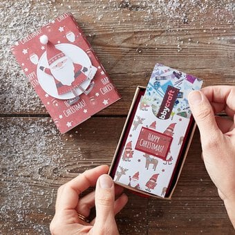 How to Make Christmas Gift Card Boxes