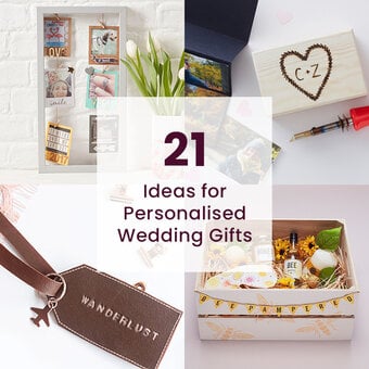 21 Ideas for Personalised Wedding Gifts