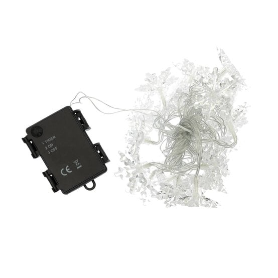 LED Snowflake Lights 4.6m image number 2
