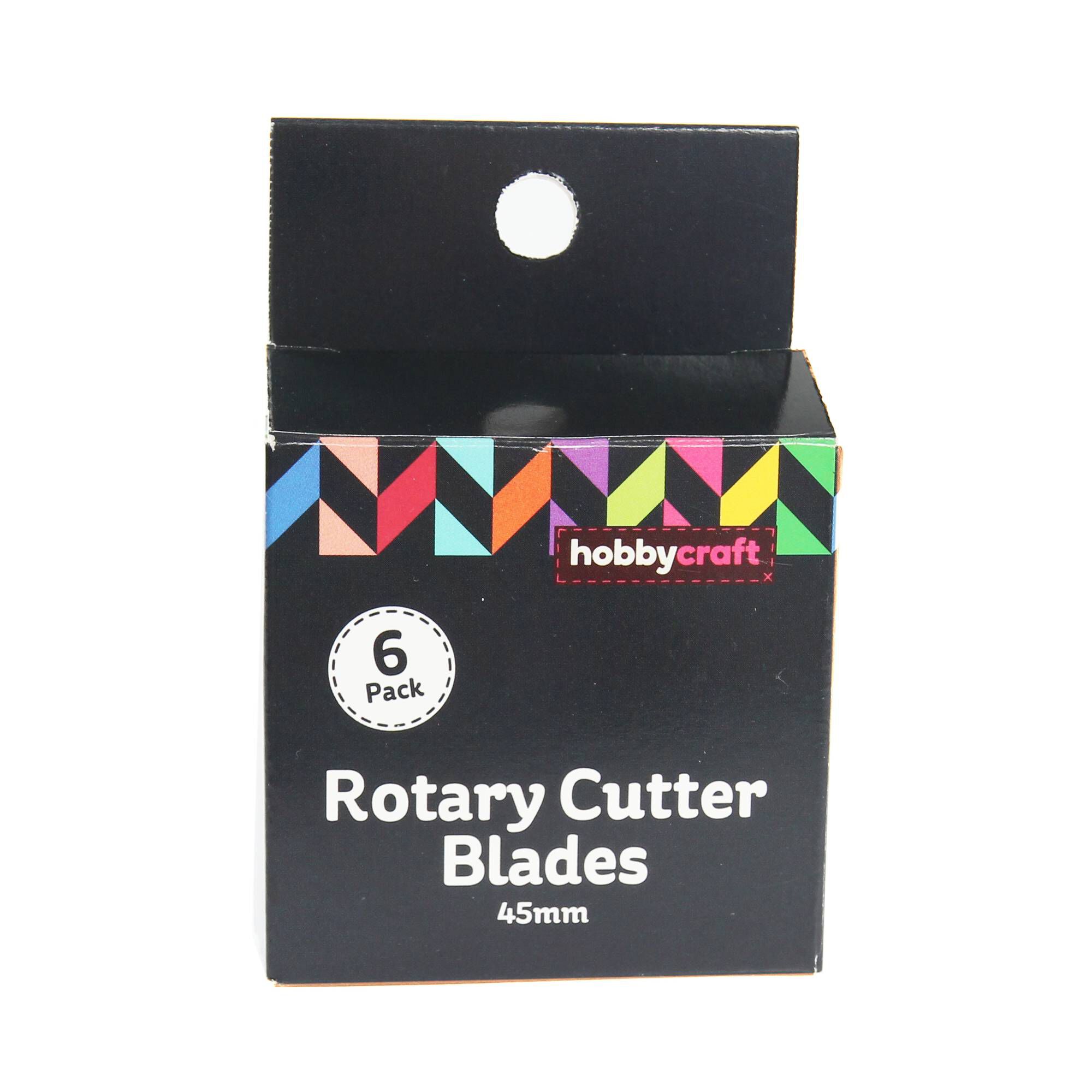 Rotary Cutter Replacement Blades 45mm 6 Pack Hobbycraft