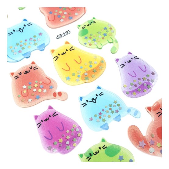 Cat Gel Stickers image number 3