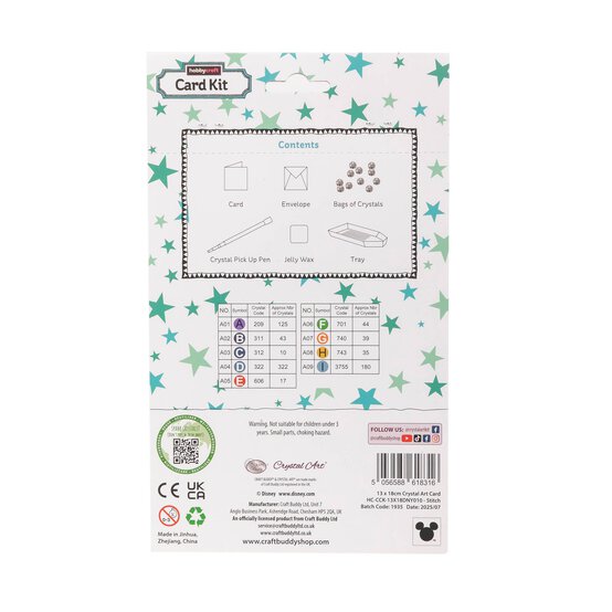 Crystal Art Stitch Card Kit image number 5