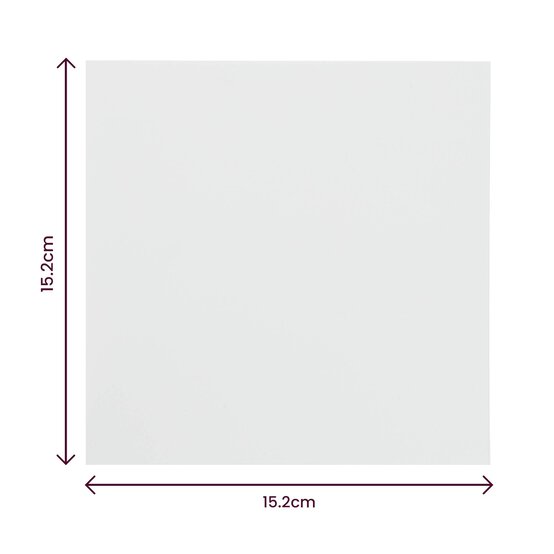 Papermania White Cards  6 x 6 Inches 10 Pack image number 3