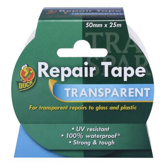 Duck Transparent Repair Tape 50mm x 25m image number 2