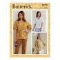 Butterick Top and Sash Sewing Pattern B6770 (XS-XXL) image number 1