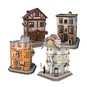 Harry Potter 4-in-1 Diagon Alley 3D Puzzle Set image number 2