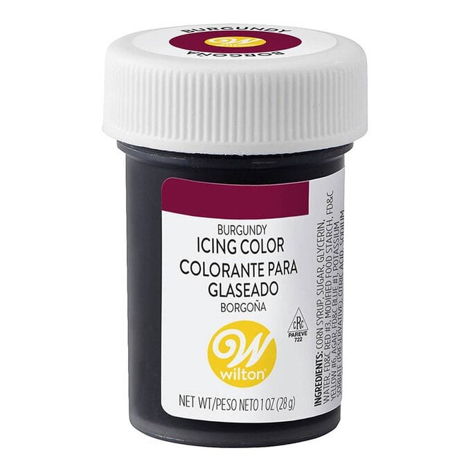 Wilton Burgundy Icing Colour 28.3g image number 1