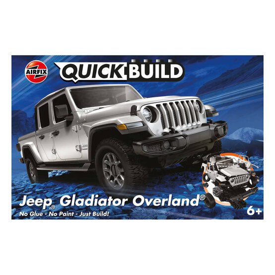 Airfix Quickbuild Jeep Gladiator Overland Model Kit  image number 1