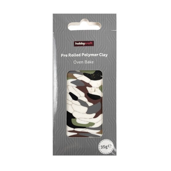 Cream Pre-Rolled Polymer Clay 35g image number 1
