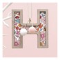 Hanging Wooden Letter H 7.5cm image number 1
