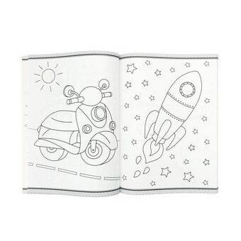 Things That Go Mega Colouring Book