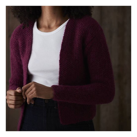 Knitcraft Alpaca Weekend Cardigan Digital Pattern 0042 image number 4