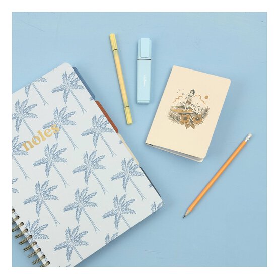 Tiki Beach Hawaii Soft Cover Notebook A6 image number 2