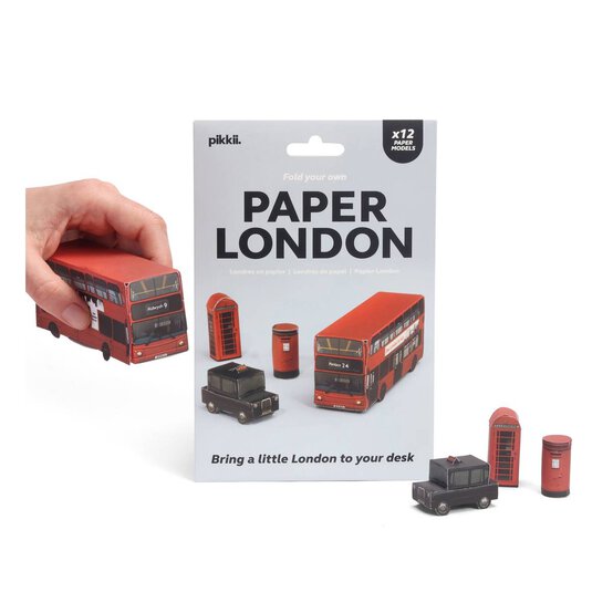 Pikii Fold Your Own Paper London Kit image number 3