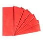 Red Tissue Paper 50cm x 75cm 6 Pack image number 1