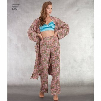 Simplicity Robe and Separates Sewing Pattern 8800 (XS-XL) image number 3