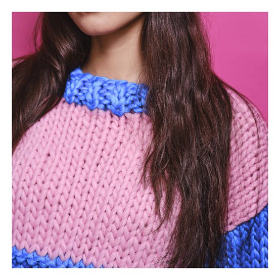 Knitcraft Cosy Stripe Jumper Digital Pattern 0235 image number 2