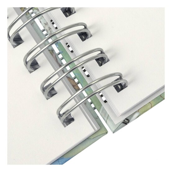Spiral Bound Travel Scrapbook 6 x 6 Inches image number 4