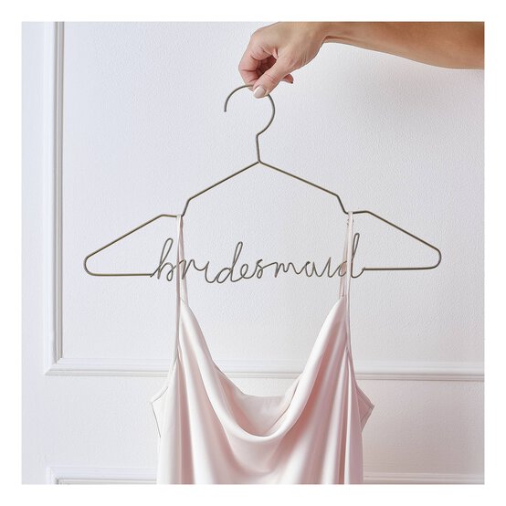 Ginger Ray Gold Metal Bridesmaid Hanger image number 2