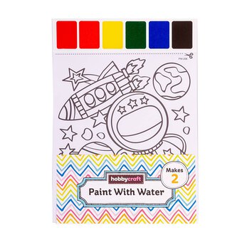 Space Paint with Water Picture 2 Pack