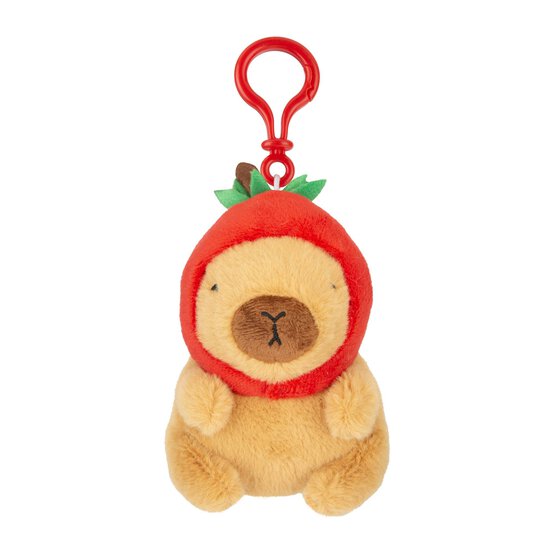 Assorted Plush Capybara Keyring image number 4